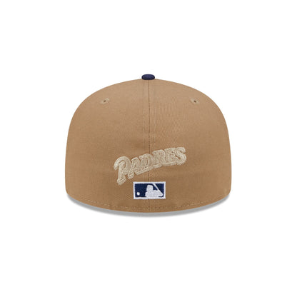 San Diego Padres Classic 8-Bit Wordmark 59FIFTY Fitted Hat