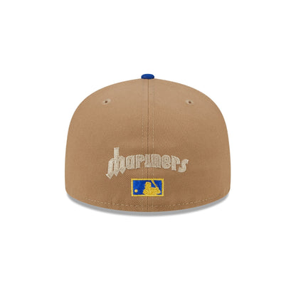 Seattle Mariners Classic 8-Bit Wordmark 59FIFTY Fitted Hat