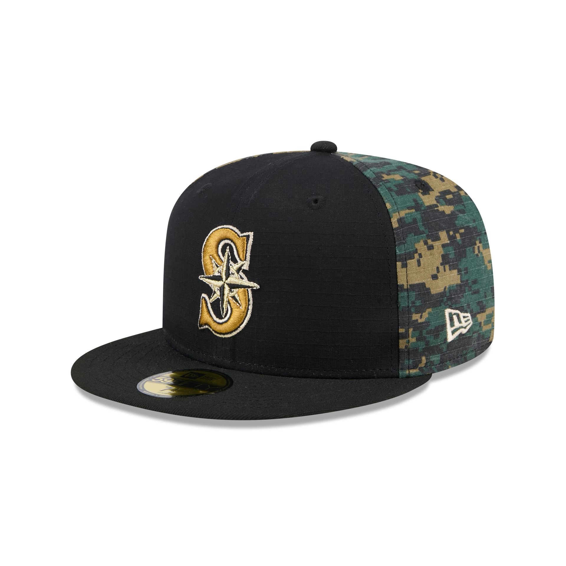 Seattle Mariners Digi Camo 59FIFTY Fitted Hat