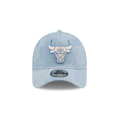 Chicago Bulls Logo Essentials Denim 9FORTY A-Frame Snapback Hat