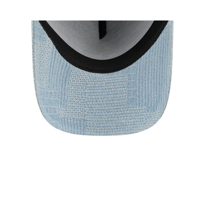 Seattle Mariners Logo Essentials Denim 9FORTY A-Frame Snapback Hat