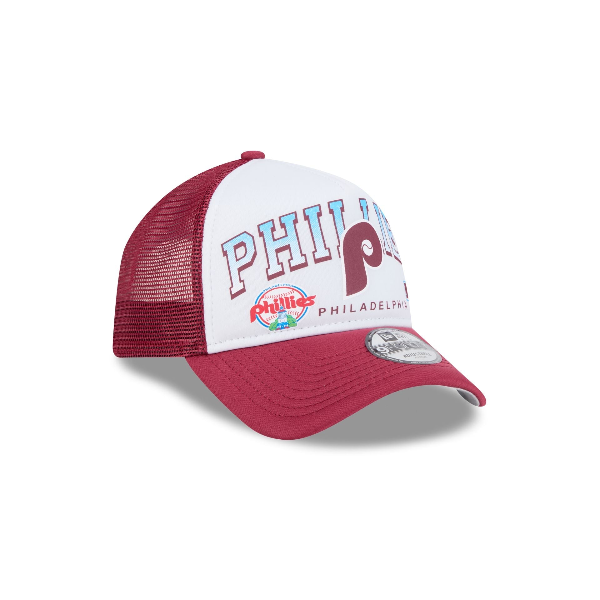 Philadelphia Phillies Sport Classics 9FORTY A-Frame Trucker Hat