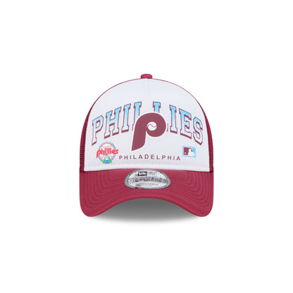 Philadelphia Phillies Sport Classics 9FORTY A-Frame Trucker Hat