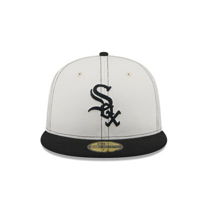 Chicago White Sox Sandy Linen 59FIFTY Fitted Hat