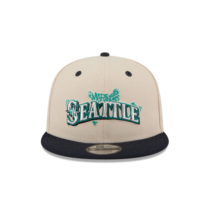 Seattle Mariners Team Art 9FIFTY Snapback Hat
