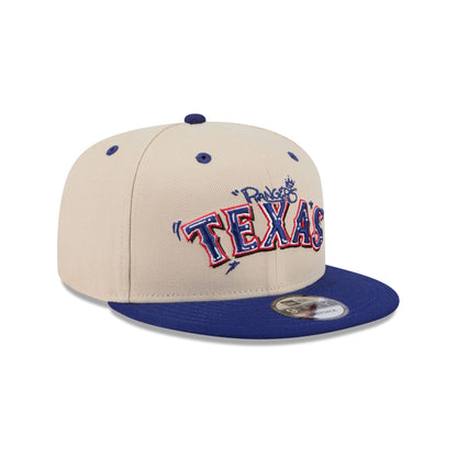 Texas Rangers Team Art 9FIFTY Snapback Hat