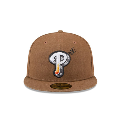Philadelphia Phillies Logo Scribble 59FIFTY Fitted Hat
