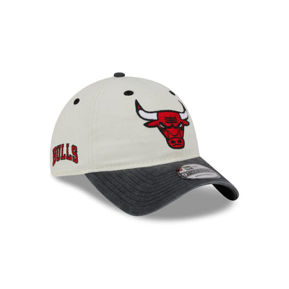 Chicago Bulls Classic Sidescript 9TWENTY Adjustable Hat