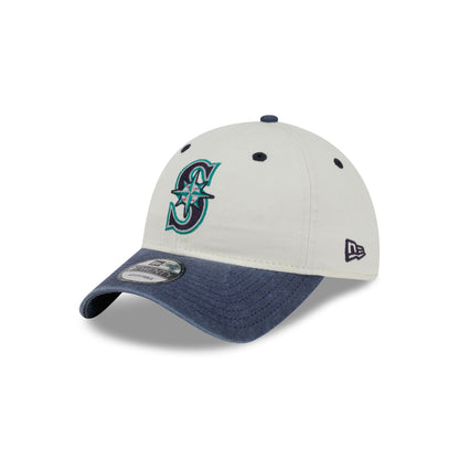 Seattle Mariners Classic Sidescript 9TWENTY Adjustable Hat