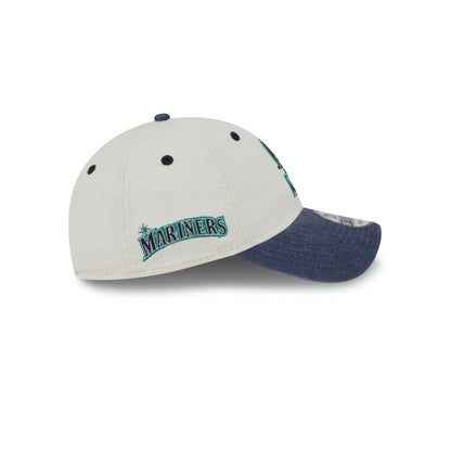 Seattle Mariners Classic Sidescript 9TWENTY Adjustable Hat