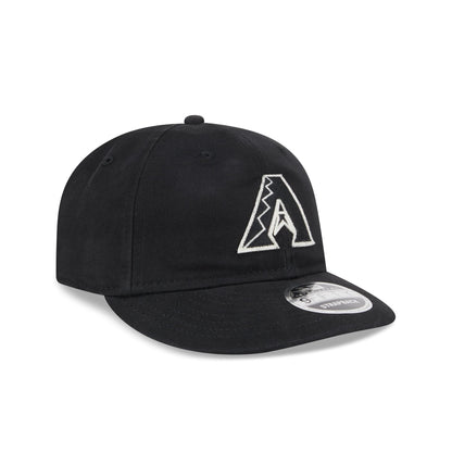 Arizona Diamondbacks Canvas Felt Retro Crown 9FIFTY Strapback Hat