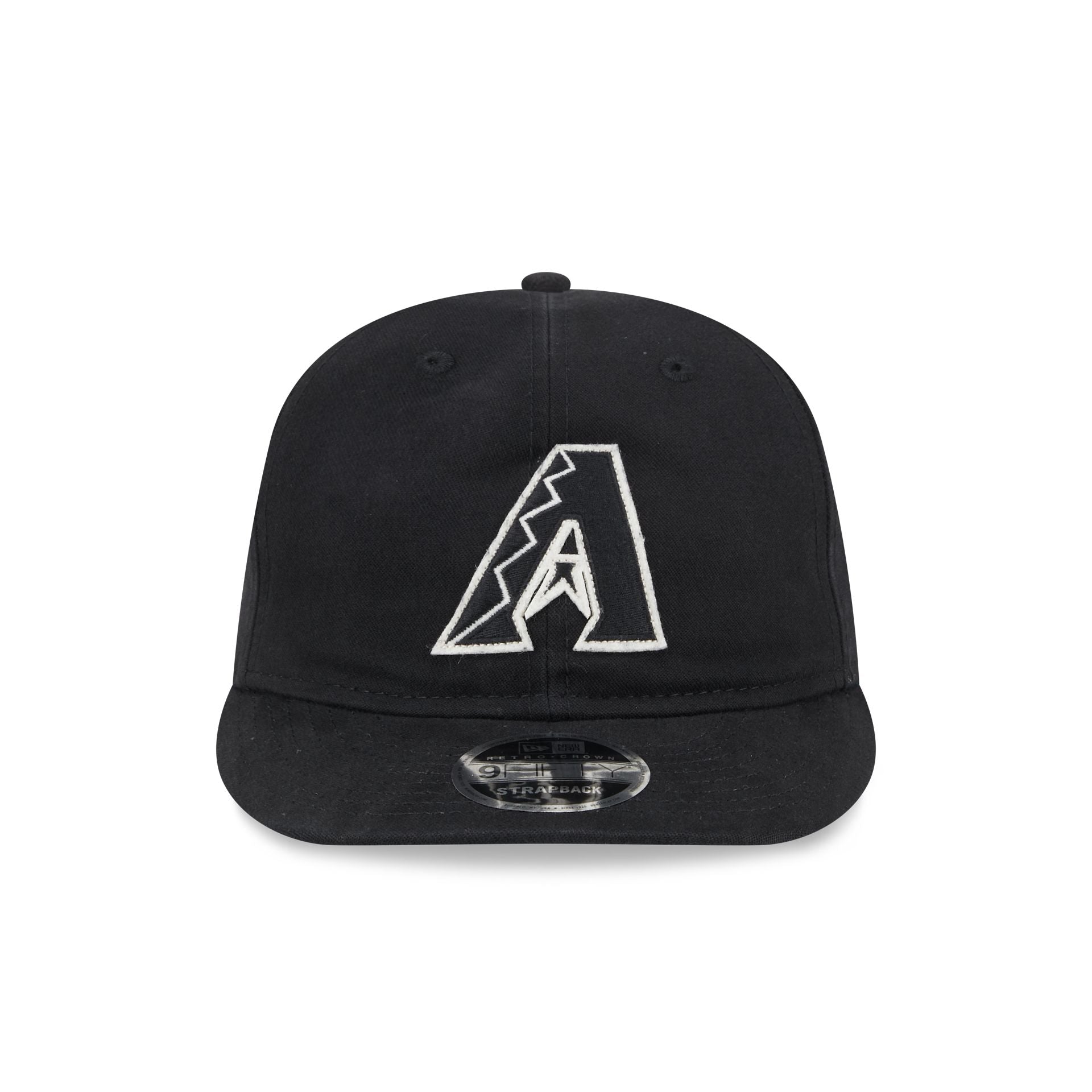 Arizona Diamondbacks Canvas Felt Retro Crown 9FIFTY Strapback Hat