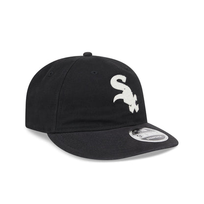 Chicago White Sox Canvas Felt Retro Crown 9FIFTY Strapback Hat