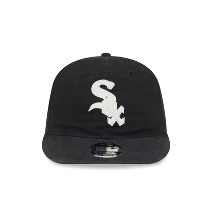 Chicago White Sox Canvas Felt Retro Crown 9FIFTY Strapback Hat