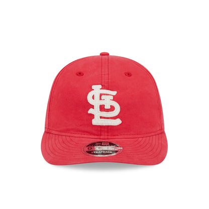 St. Louis Cardinals Canvas Felt Retro Crown 9FIFTY Strapback Hat
