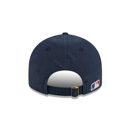 Seattle Mariners Canvas Felt Retro Crown 9FIFTY Strapback Hat