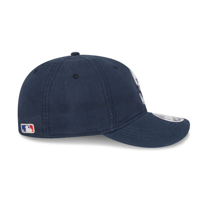 Seattle Mariners Canvas Felt Retro Crown 9FIFTY Strapback Hat
