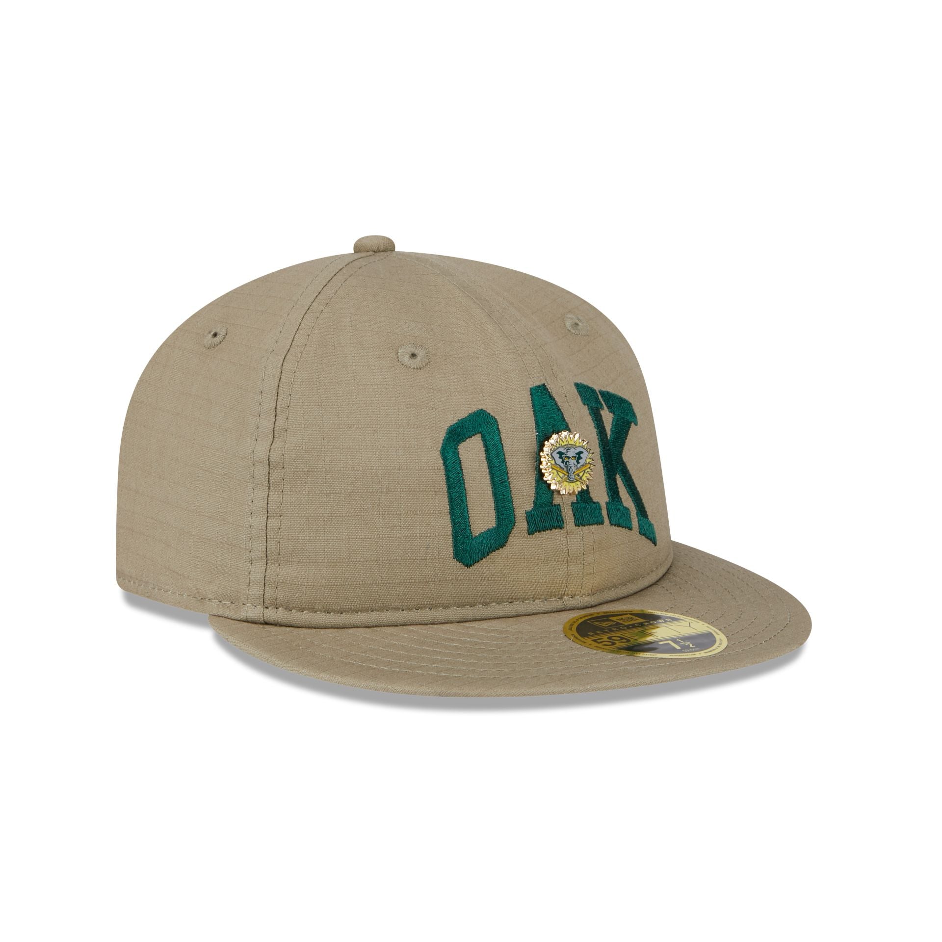 Athletics Logo Pin Retro Crown 59FIFTY Fitted Hat