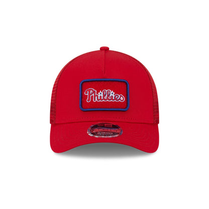 Philadelphia Phillies Tonal Patch 9FORTY M-Crown A-Frame Trucker Hat