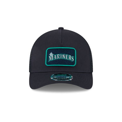 Seattle Mariners Tonal Patch 9FORTY M-Crown A-Frame Trucker Hat