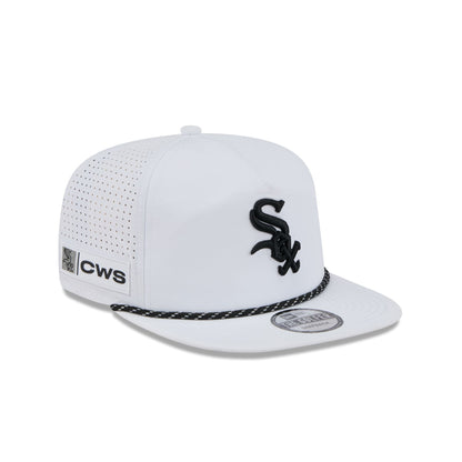 Chicago White Sox Optic White Performance Rope Golfer Hat
