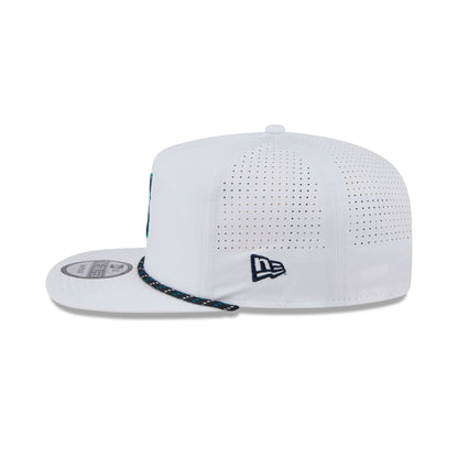 Seattle Mariners Optic White Performance Rope Golfer Hat