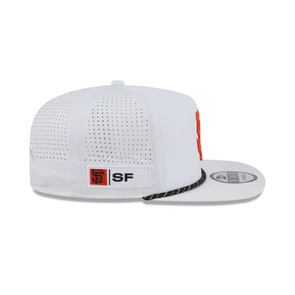 San Francisco Giants Optic White Performance Rope Golfer Hat