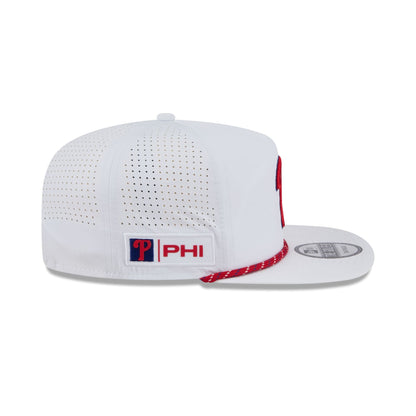 Philadelphia Phillies Optic White Performance Rope Golfer Hat