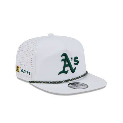 Athletics Optic White Performance Rope Golfer Hat