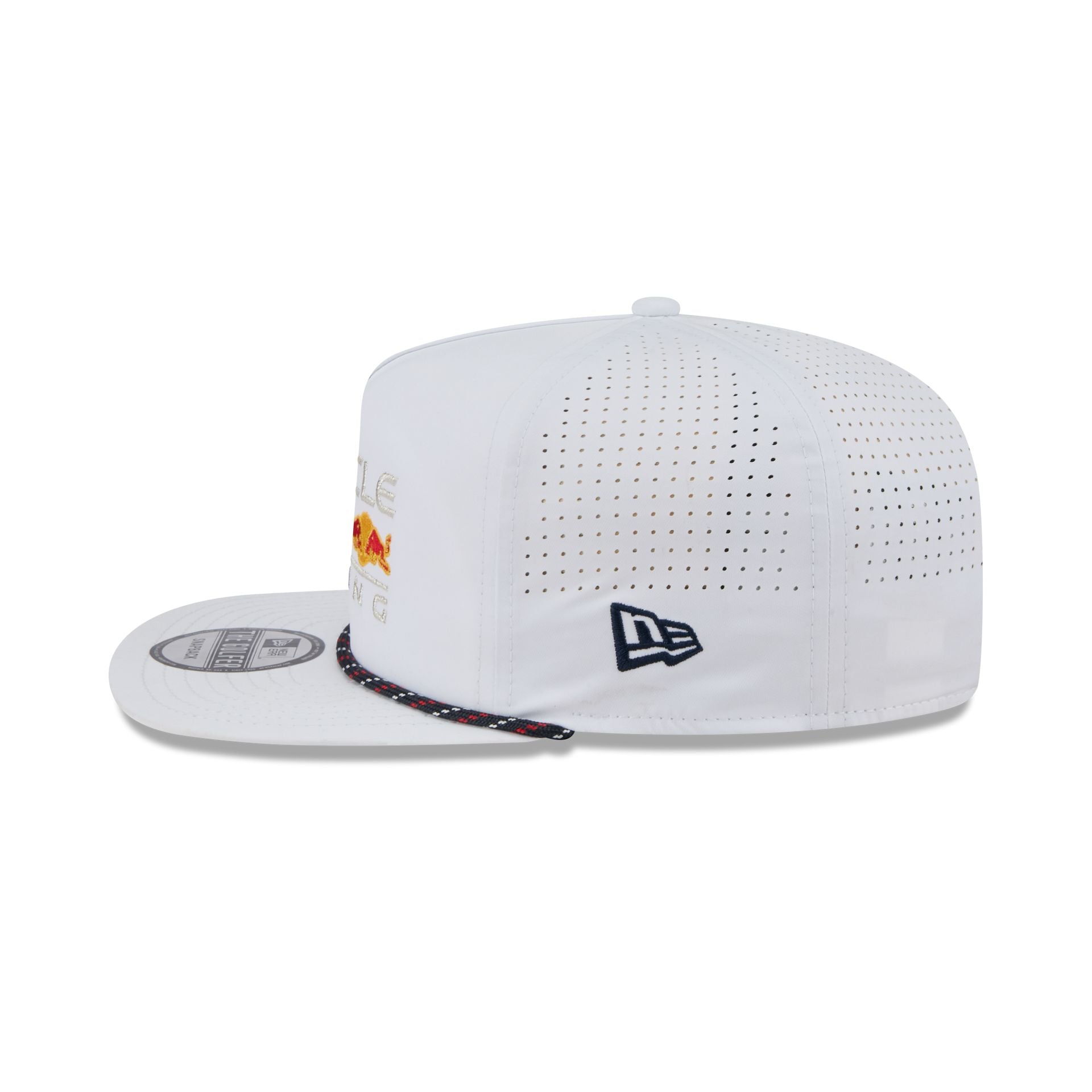 Oracle Red Bull Racing Optic White Performance Rope Golfer Hat