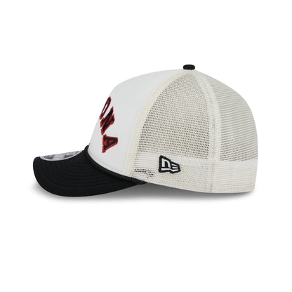 Arizona Diamondbacks Chrome Arch 9FORTY M-Crown A-Frame Trucker Hat