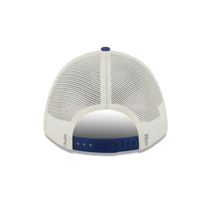 Texas Rangers Chrome Arch 9FORTY M-Crown A-Frame Trucker Hat