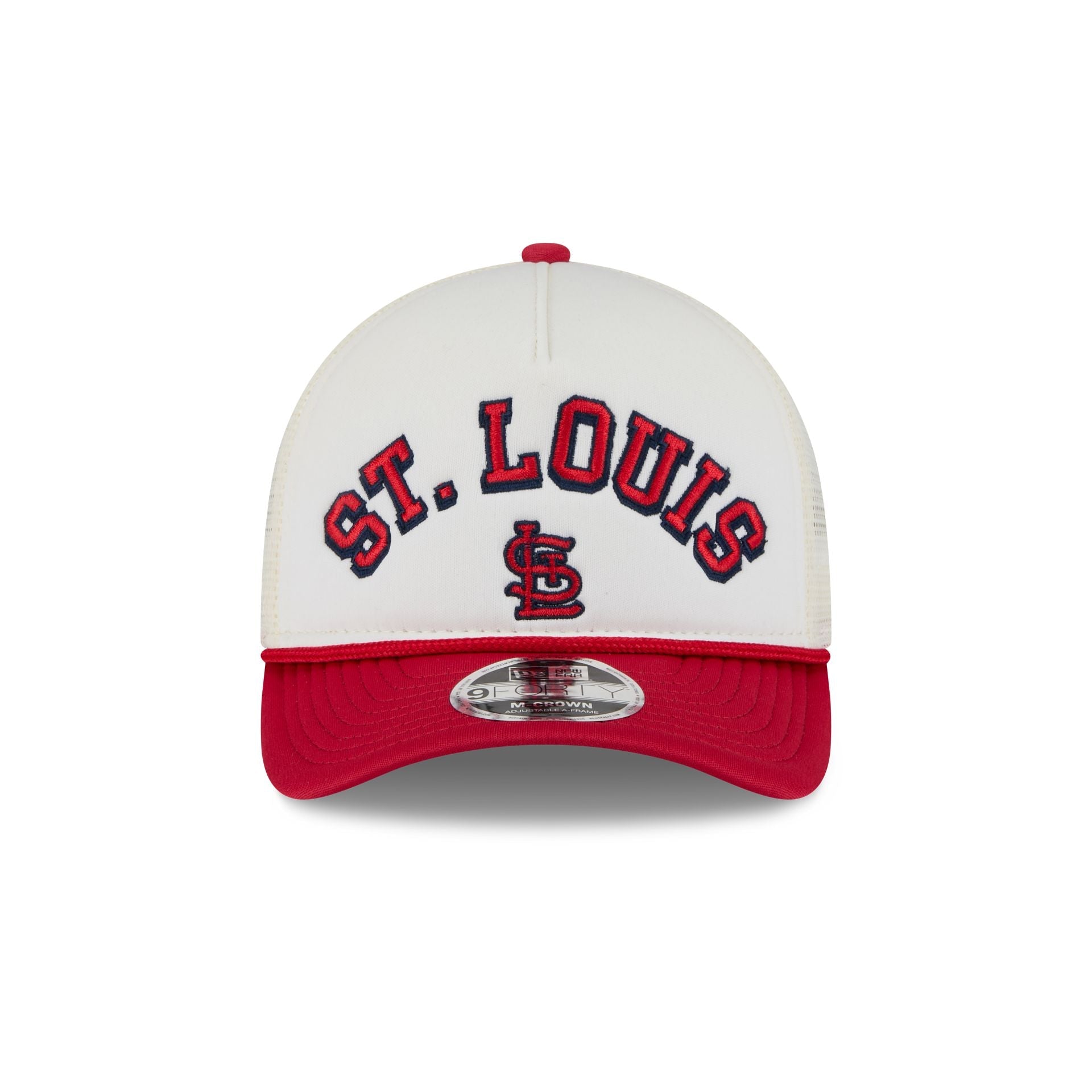 St. Louis Cardinals Chrome Arch 9FORTY M-Crown A-Frame Trucker Hat