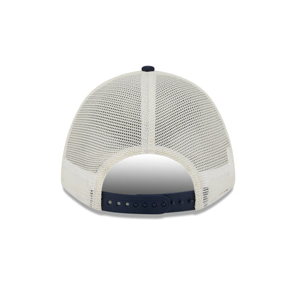 Seattle Mariners Chrome Arch 9FORTY M-Crown A-Frame Trucker Hat