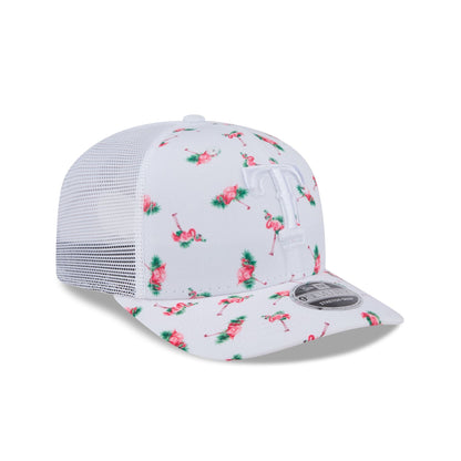 Texas Rangers Pattern 9SEVENTY Trucker Hat