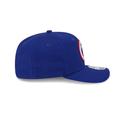 Texas Rangers Circle Patch 9SEVENTY Stretch-Snap Hat