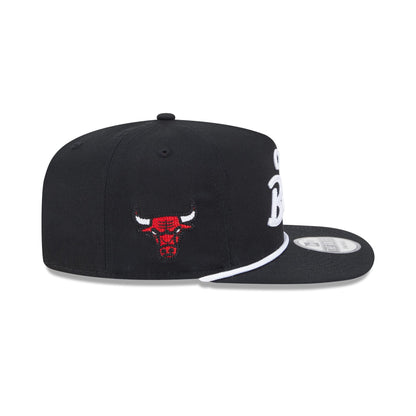 Chicago Bulls Team Text Golfer Hat