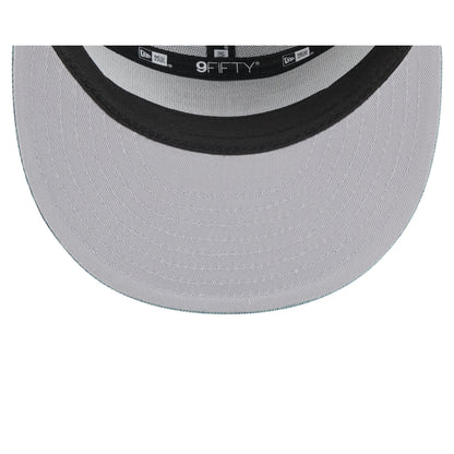 Texas Rangers Denim Split Panel 9FIFTY Trucker Hat