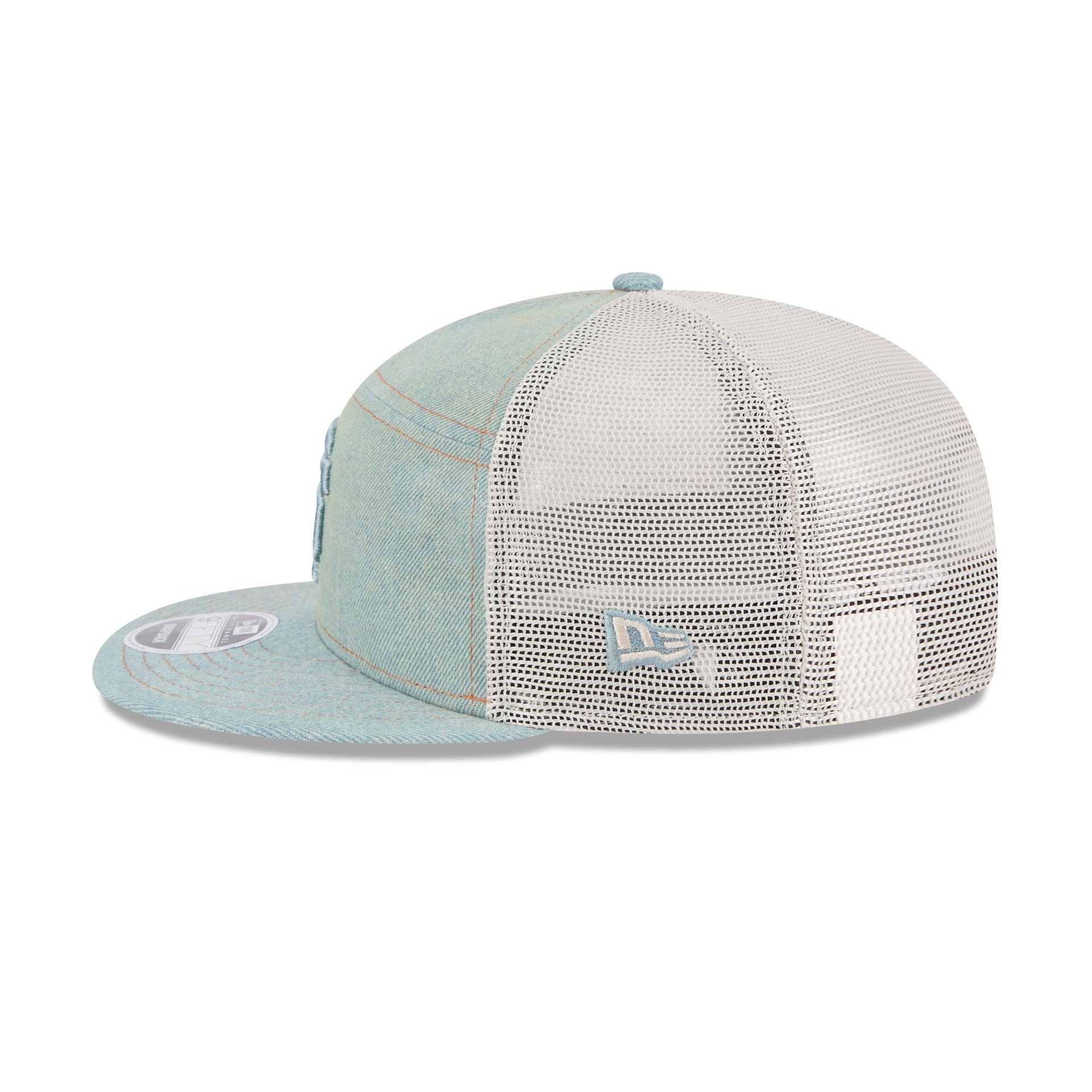 San Francisco Giants Denim Split Panel 9FIFTY Trucker Hat