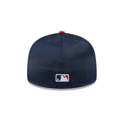 Atlanta Braves Spring Satin 59FIFTY Fitted Hat