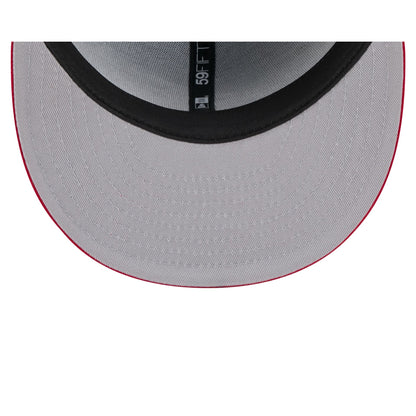 Chicago White Sox Pinstripe League Pin 59FIFTY Fitted Hat