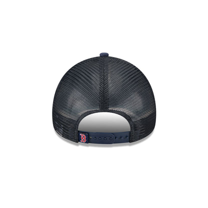 Boston Red Sox Distressed 9FORTY A-Frame Trucker Hat