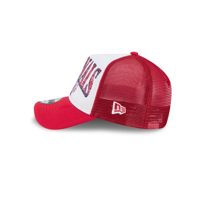 St. Louis Cardinals Distressed 9FORTY A-Frame Trucker Hat
