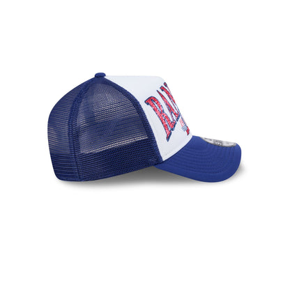 Texas Rangers Distressed 9FORTY A-Frame Trucker Hat