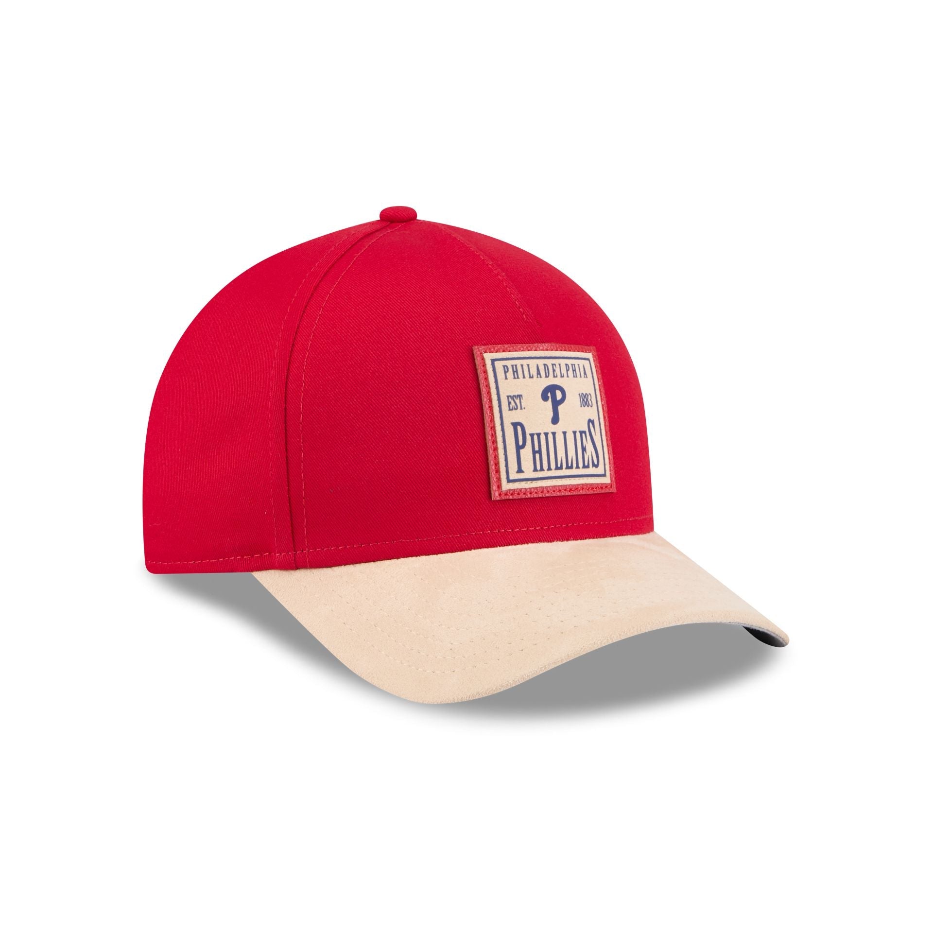 Philadelphia Phillies Suede Patch 9FORTY M-Crown A-Frame Adjustable Hat