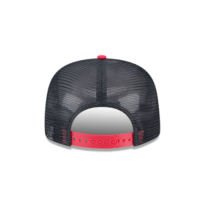 Washington Nationals Retro Script 9FIFTY A-Frame Trucker Hat