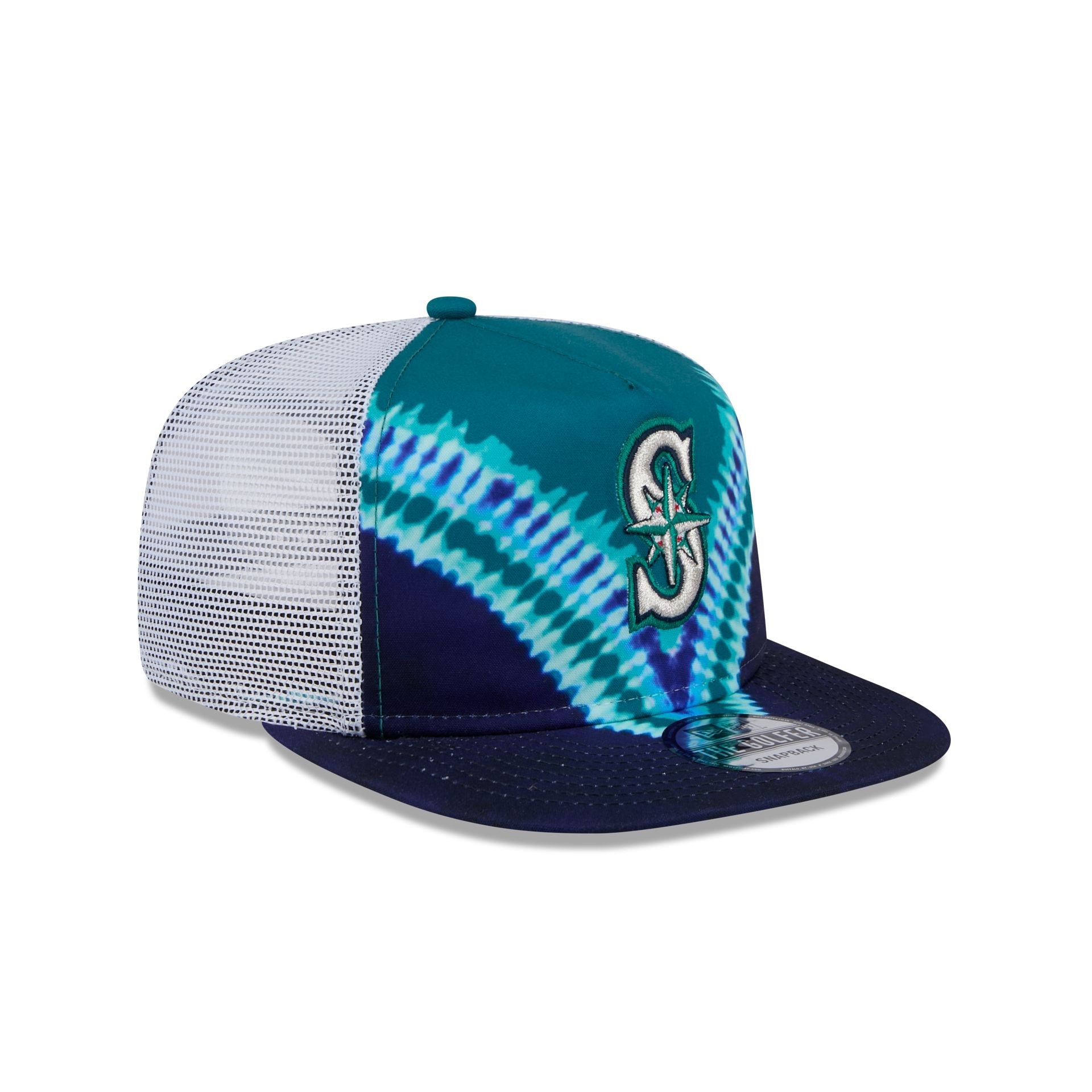Seattle Mariners Tie-Dye Golfer Hat