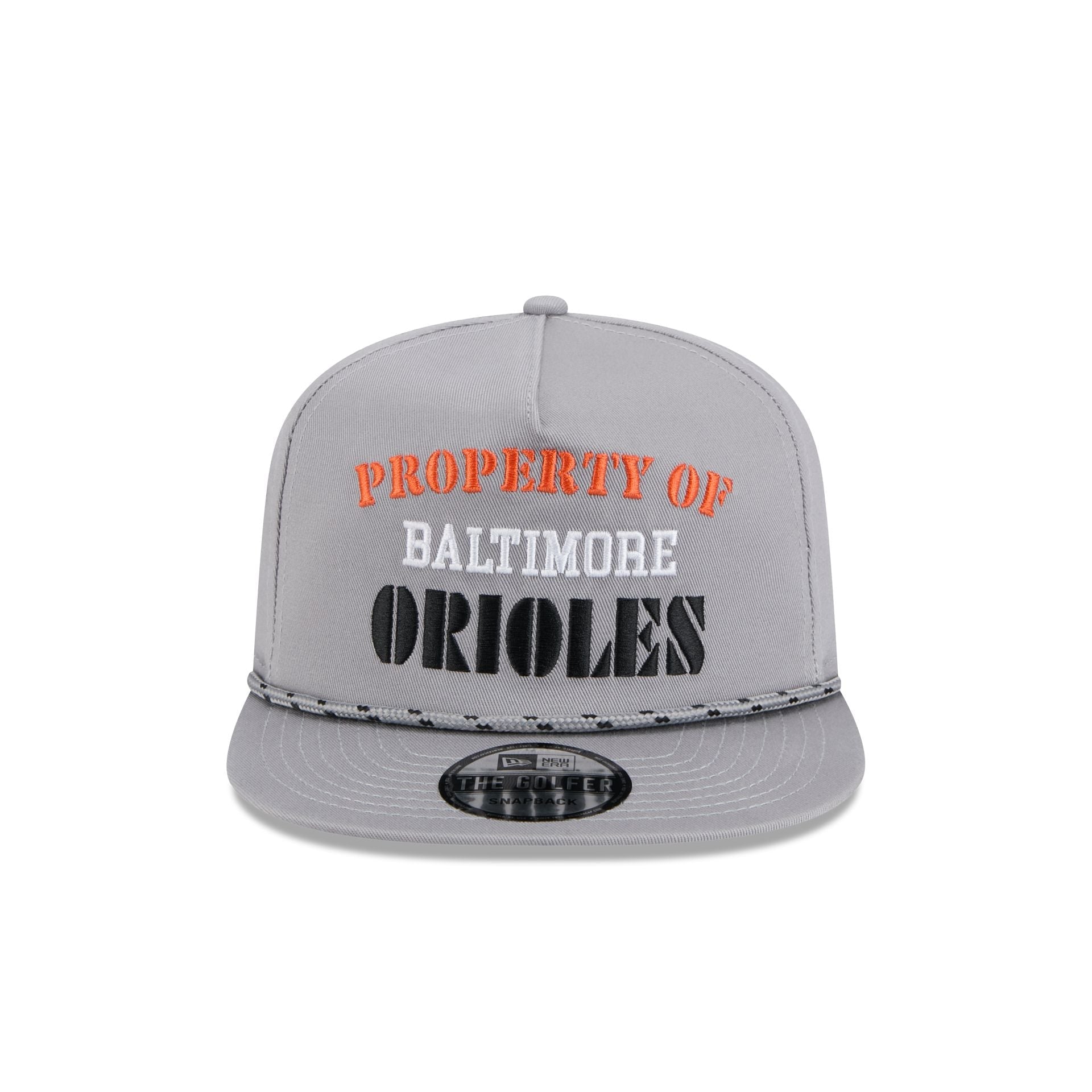 Baltimore Orioles Vintage Gray Rope Golfer Hat