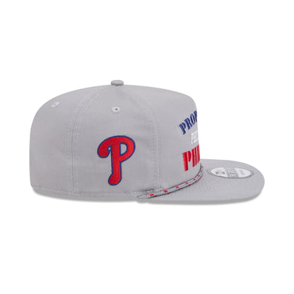 Philadelphia Phillies Vintage Gray Rope Golfer Hat