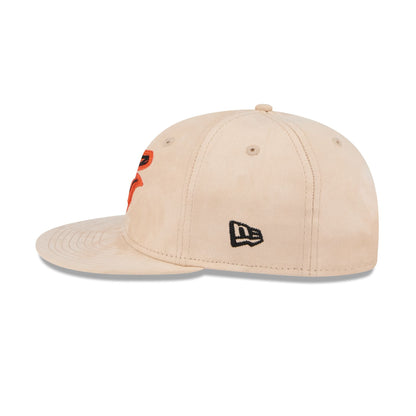 Baltimore Orioles Stone Suede Retro Crown 9FIFTY Snapback Hat